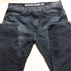 Jeans Nautica mens new size 38"W  x 34"L tapered